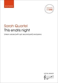 This Endris Night Unison choral sheet music cover Thumbnail
